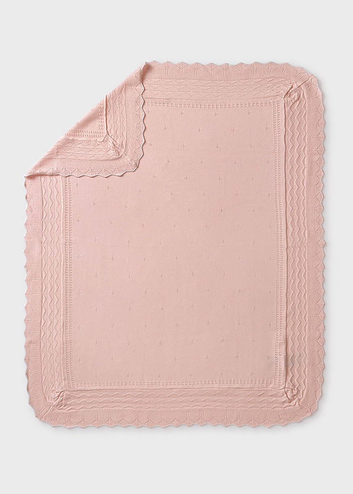 MAYORAL NEWBORN Blanket for NEWBORNS - Nude