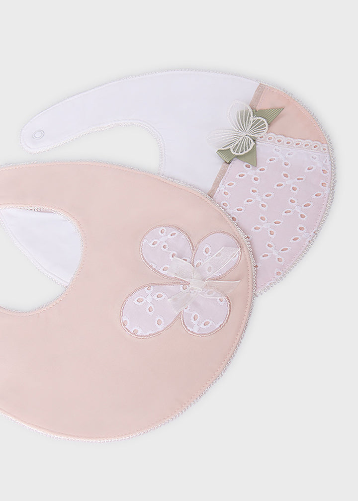 MAYORAL NEWBORN Bib for NEWBORNS - Nude