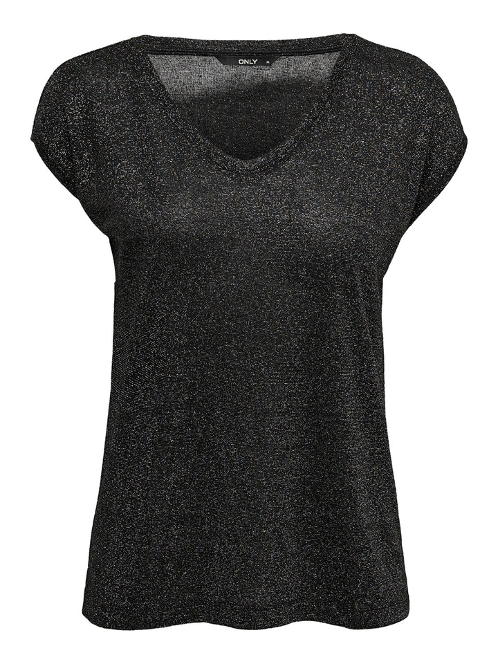 ONLY T-shirts and Tops for WOMEN - Black