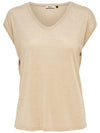 T-shirts e Tops ONLY da DONNA - Gold Colour