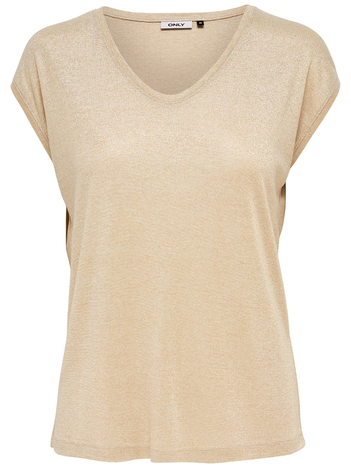 T-shirts e Tops ONLY da DONNA - Gold Colour