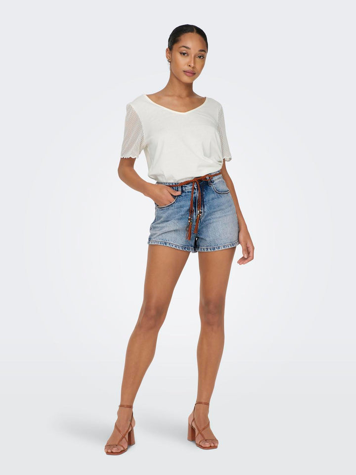 ONLY Shorts ONLY da DONNA - Light Blue Denim