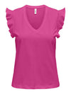 T-shirts e Tops ONLY da DONNA - Raspberry Rose
