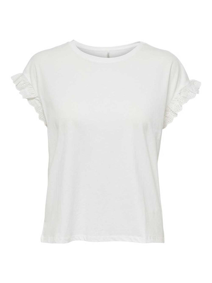ONLY T-shirts and Tops for WOMEN - Cloud Dancer