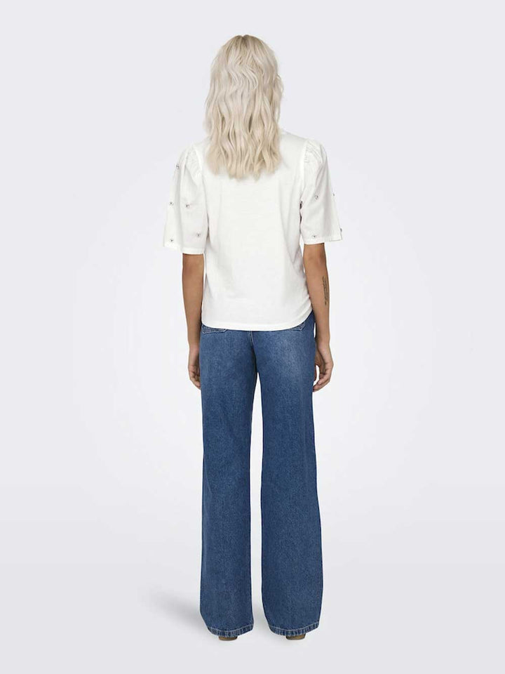 T-shirts e Tops ONLY da DONNA - Cloud Dancer