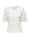 T-shirts e Tops ONLY da DONNA - Cloud Dancer