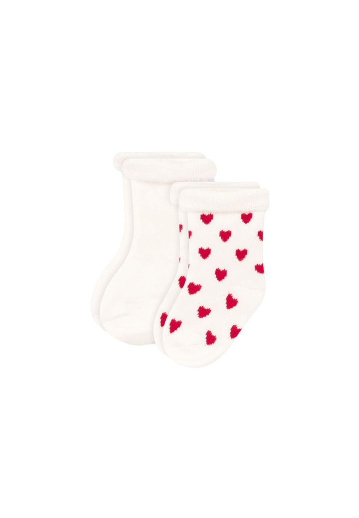 PETIT BATEAU socks for NEWBORNS - WHITE