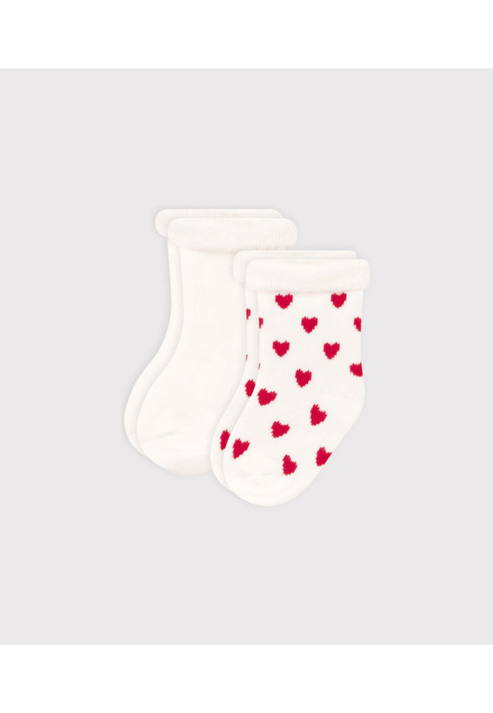 PETIT BATEAU socks for NEWBORNS - WHITE