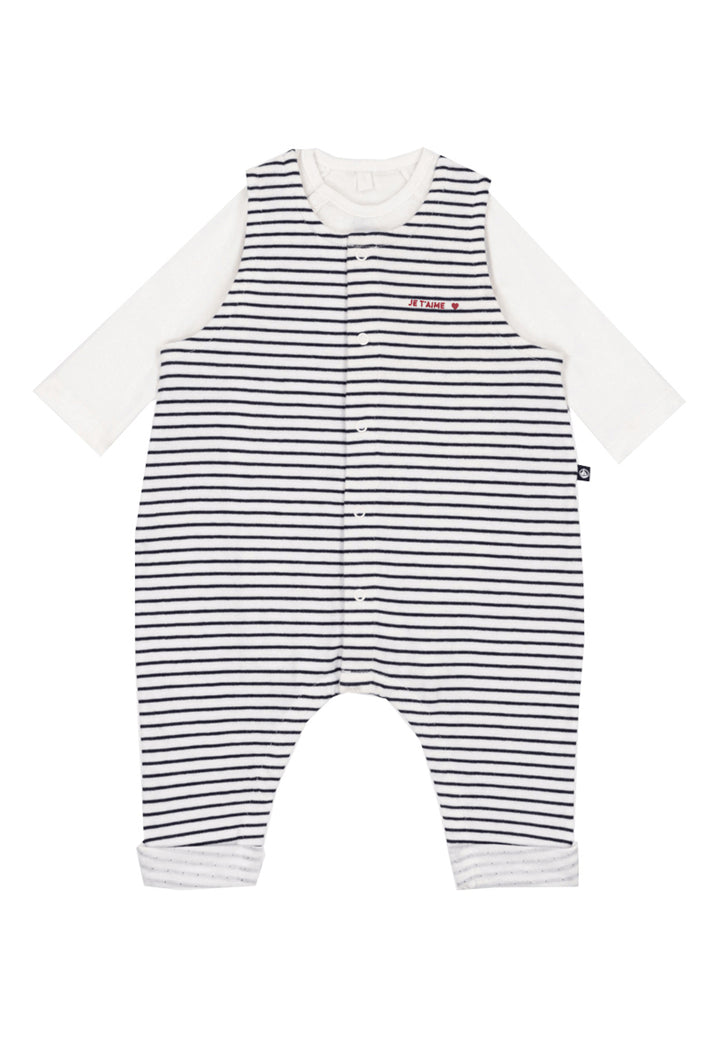 Completo PETIT BATEAU da NEONATI - Blu