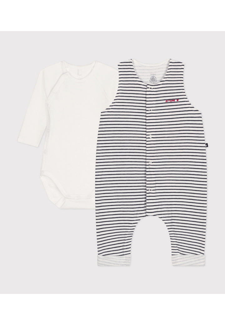 Completo PETIT BATEAU da NEONATI - Blu