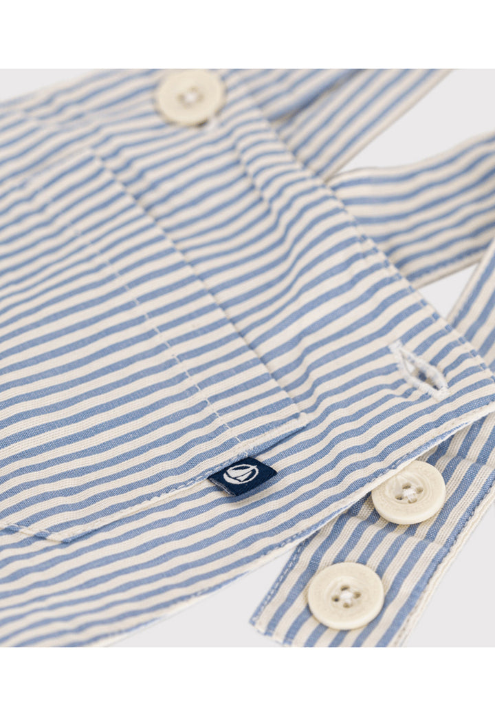 Salopette PETIT BATEAU da NEONATO - Blu