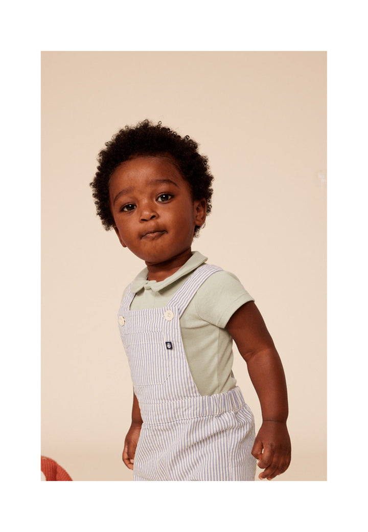 Salopette PETIT BATEAU da NEONATO - Blu