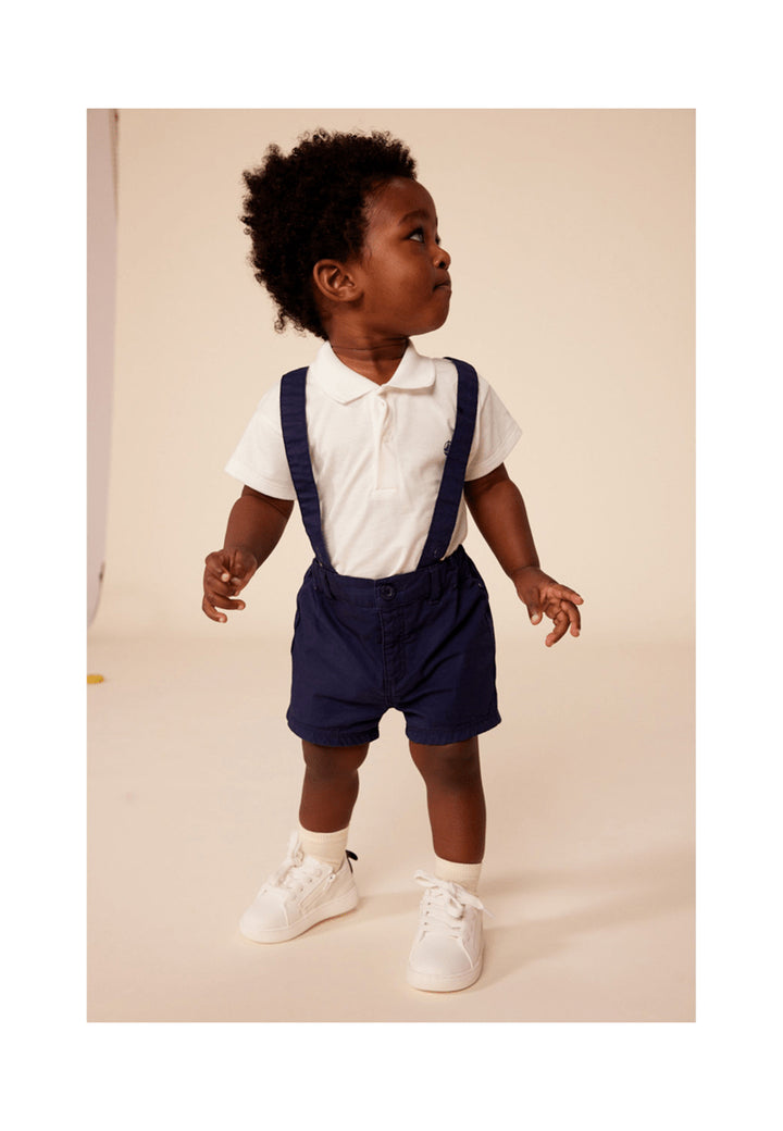 Salopette PETIT BATEAU da NEONATO - Blue