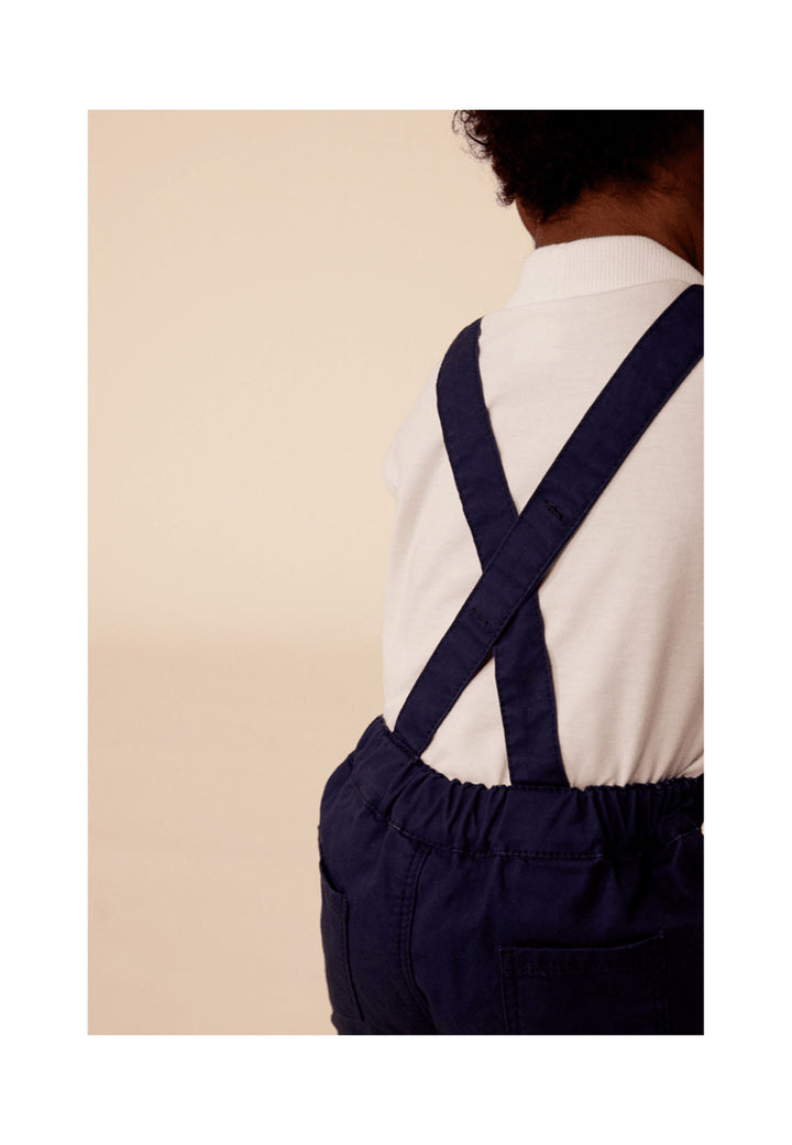 Salopette PETIT BATEAU da NEONATO - Blue