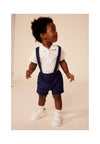 Salopette PETIT BATEAU da NEONATO - Blue
