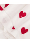 PETIT BATEAU dress for BABY GIRL - WHITE