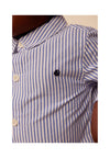 Camicia PETIT BATEAU da NEONATO - Blu