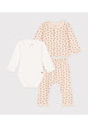 Completo PETIT BATEAU da NEONATI - PINK