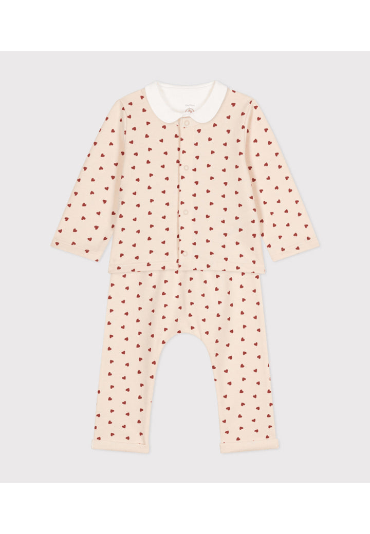 Completo PETIT BATEAU da NEONATI - PINK