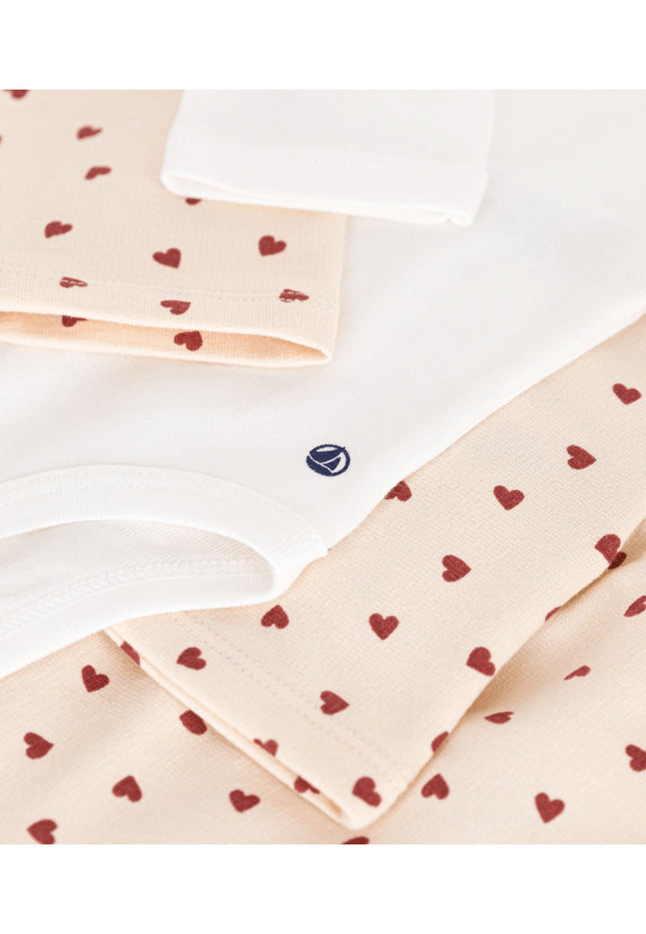 Completo PETIT BATEAU da NEONATI - PINK