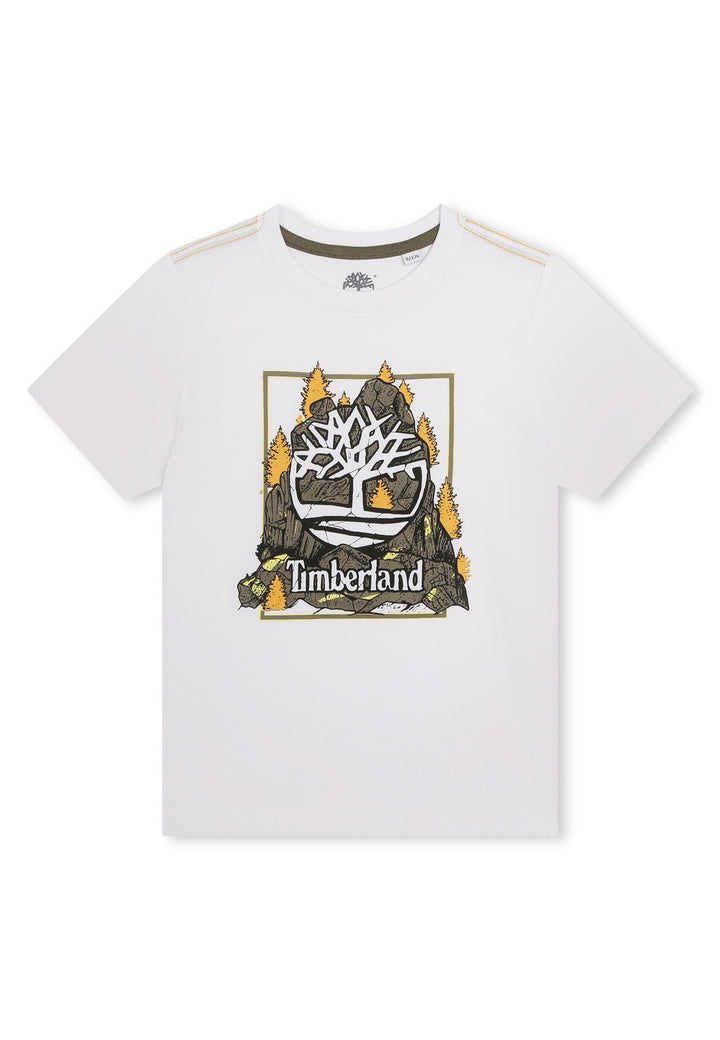 T-shirt TIMBERLAND da BAMBINO - Bianco