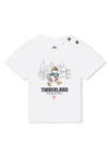 T-shirt TIMBERLAND da BAMBINO - Bianco