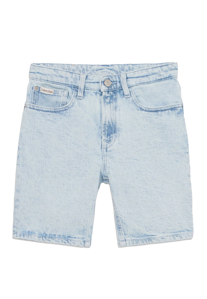 CALVIN KLEIN JEANS Bermuda CALVIN KLEIN JEANS da BAMBINO - Clean Sky Blue