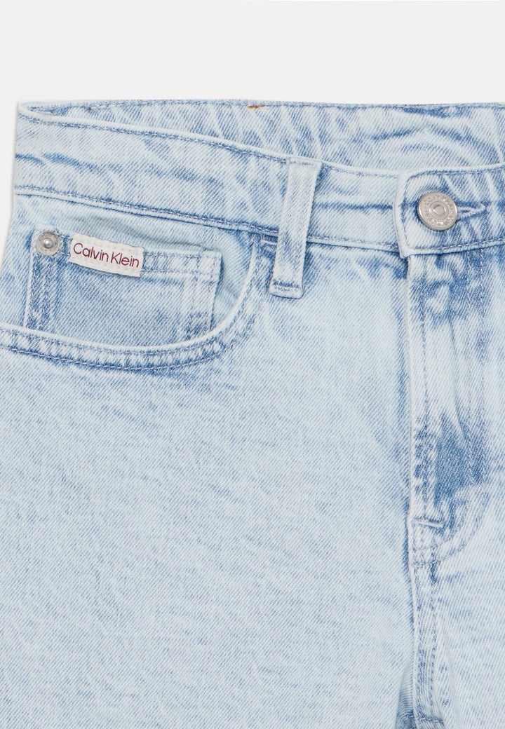 CALVIN KLEIN JEANS Bermuda CALVIN KLEIN JEANS da BAMBINO - Clean Sky Blue