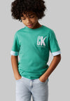 CALVIN KLEIN JEANS T-shirt CALVIN KLEIN JEANS da BAMBINO - Bahama Green