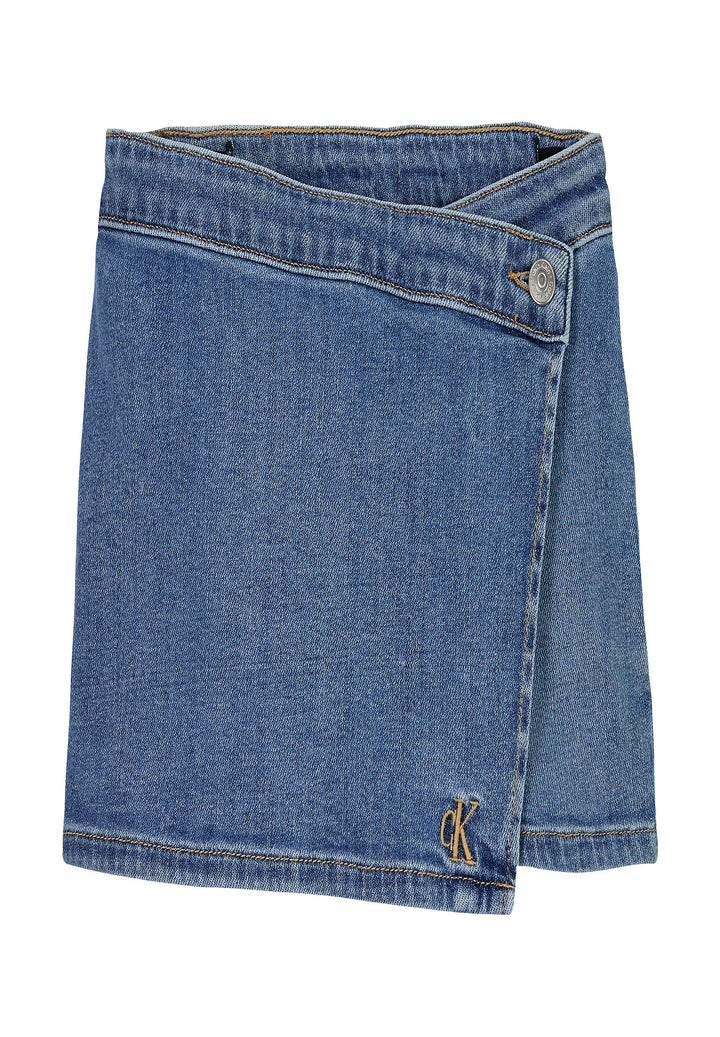 CALVIN KLEIN JEANS Shorts CALVIN KLEIN JEANS da BAMBINA - Soft Blue Comfort