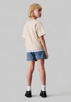 CALVIN KLEIN JEANS Shorts CALVIN KLEIN JEANS da BAMBINA - Soft Blue Comfort