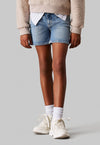 CALVIN KLEIN JEANS Shorts CALVIN KLEIN JEANS da BAMBINA - Cloudy Blue