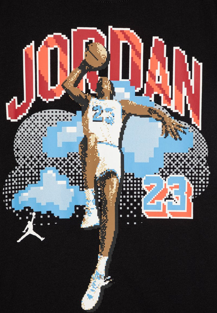 JORDAN T-shirt JORDAN da BAMBINO - Black