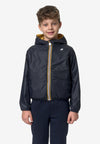 K-WAY Giubbotto K-WAY da BAMBINO - Green Acacia - Blue
