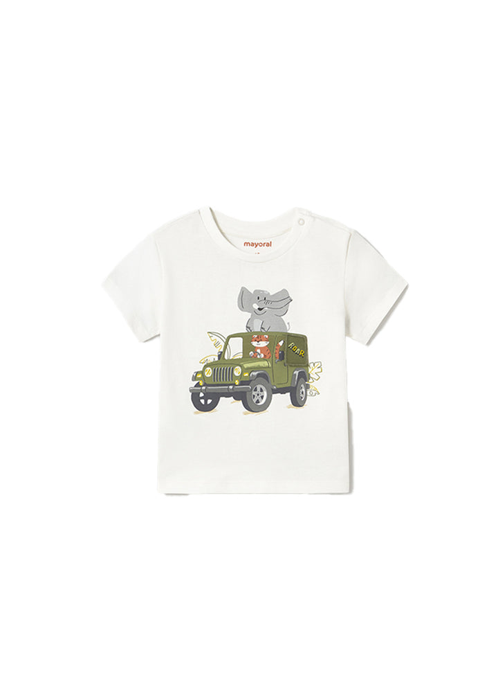 MAYORAL T-shirt MAYORAL da BAMBINO - Panna