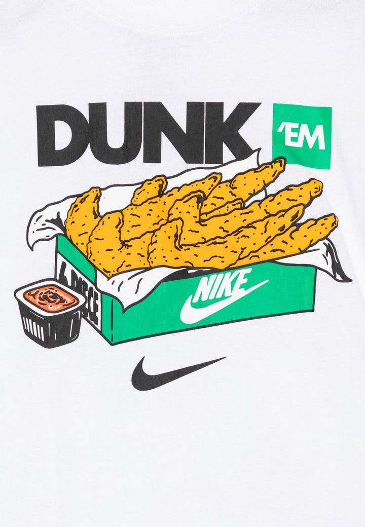 NIKE T-shirt NIKE da BAMBINO - WHITE