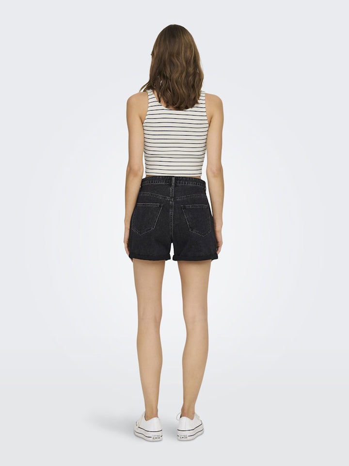 ONLY Shorts ONLY da DONNA - Black Denim