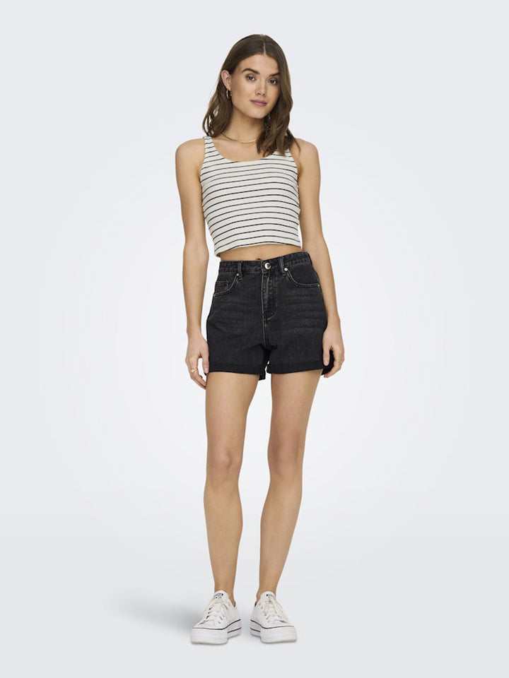 ONLY Shorts ONLY da DONNA - Black Denim