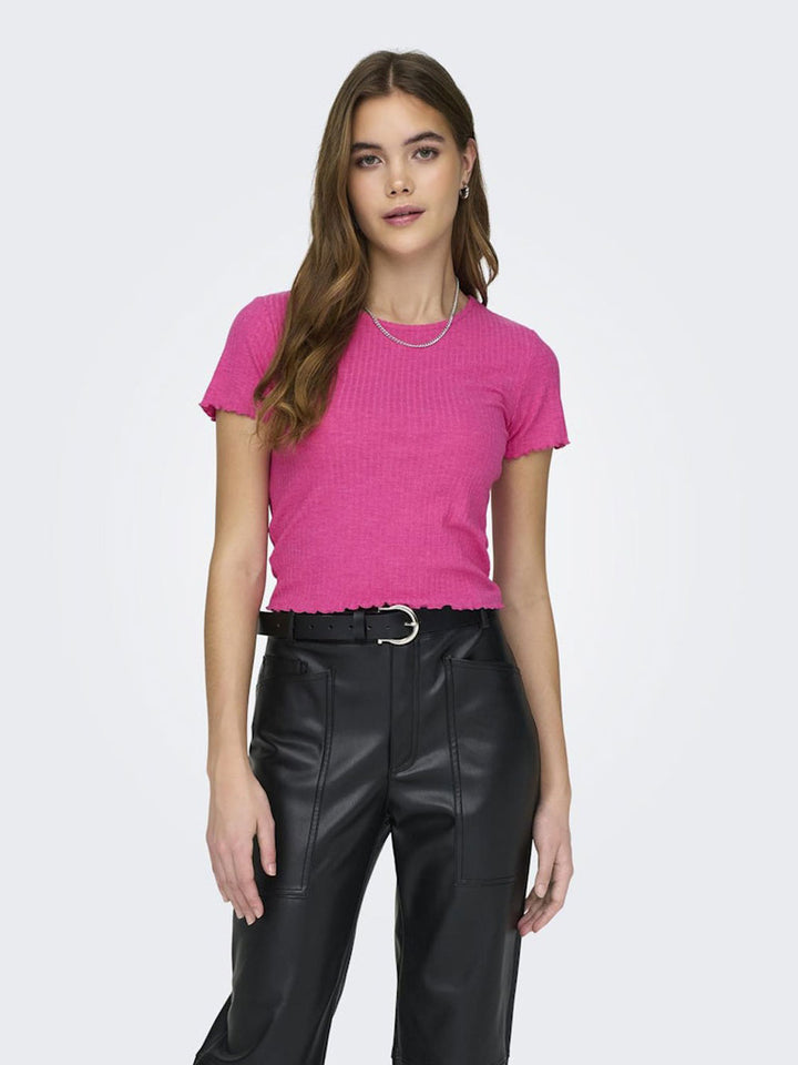 ONLY T-shirt ONLY da DONNA - Fuchsia Purple