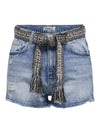 ONLY Shorts ONLY da DONNA - MEDIUM BLUE DENIM