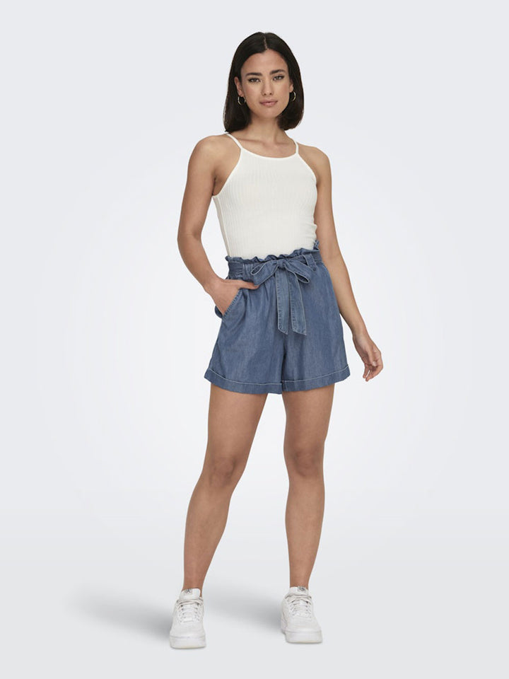 ONLY Shorts ONLY da DONNA - MEDIUM BLUE DENIM