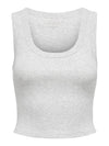 ONLY Top ONLY da DONNA - Light Grey Melange