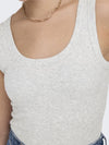 ONLY Top ONLY da DONNA - Light Grey Melange