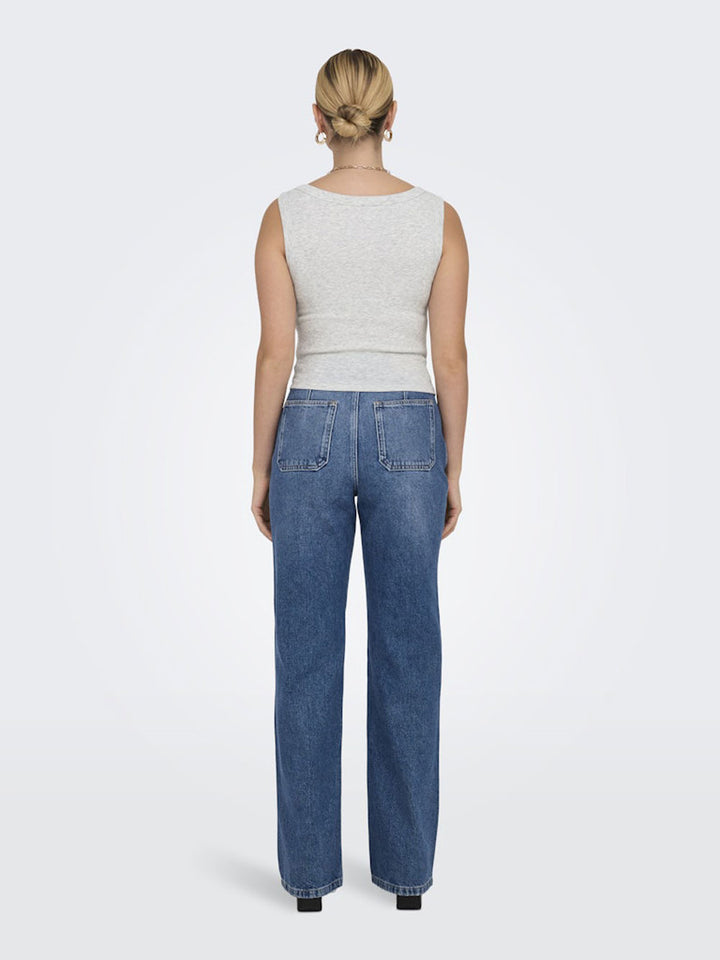 ONLY Top ONLY da DONNA - Light Grey Melange