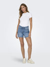 ONLY Shorts ONLY da DONNA - MEDIUM BLUE DENIM