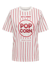 T-shirt donna cloud dancer Only