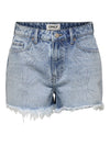 ONLY Shorts ONLY da DONNA - Light Blue Denim