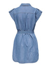 ONLY Abito ONLY da DONNA - MEDIUM BLUE DENIM