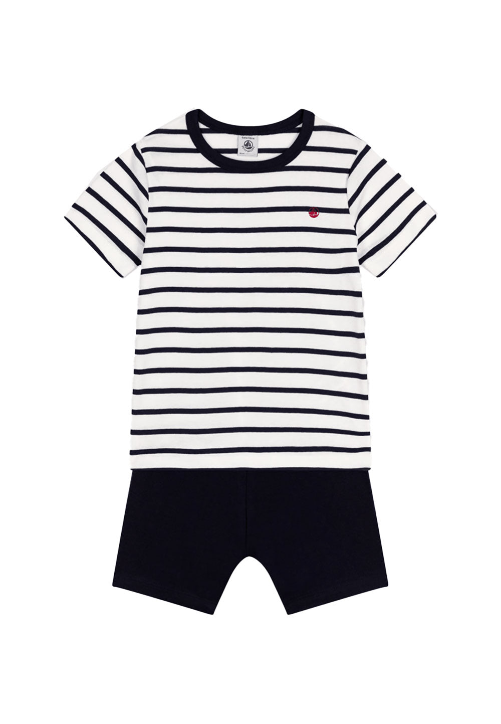 PETIT BATEAU Pigiama PETIT BATEAU da BAMBINO - MARSHMALLOW/SMOKING