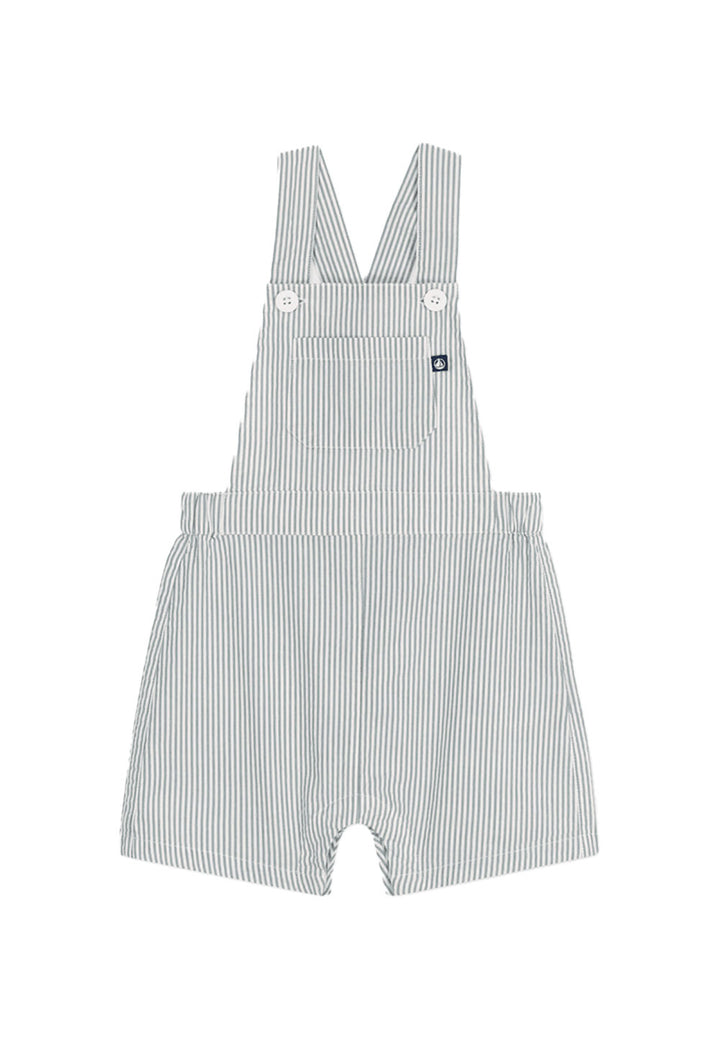 PETIT BATEAU Salopette PETIT BATEAU da BAMBINO - MARSHMALLOW/BRUT